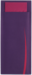 Bestekzakjes BARI PURPLE + FUCHSIA Servet  ds. 500 stuks
