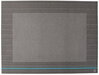 Placemat LIMA Black TURQUOISE 4x250st.