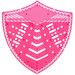 SHIELD Urinoirmatjes screen Cucumber Melon- pink, pak 10 stuks
