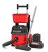Numatic Batterijstofzuiger PBT230-NX rood met kit AA29E