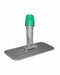 Scrubber handpadhouder met steelverbinding 23,5x10cm, grijs