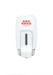 Hand druk dispenser (1000 ml) met desinfectie logo
