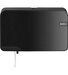 Elive line 3, Quartz duo toiletrolhouder zwart