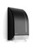 Black Satino handdoekdispenser Zwart
