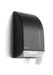 Black Satino jumbo toiletroldispenser zwart