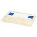 Vlakmop katoen met pockets, gelust/gesneden, 40 x 14 cm,