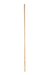 Houten steel gepunt, 1,40m 24mm
