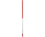 Vikan Ergo Steel Aluminium handgreep Rood 1510 mm Ø31mm 