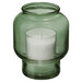 Bolsius Relight houder 'Sphere' doos 6 Olijfgroen