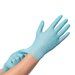 Nitril Poedervrij Handschoenen  BLAUW / 100ST Small Blauw