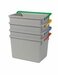 Numatic Grijze emmer 10 liter met gele hendel t.b.v. EM. 