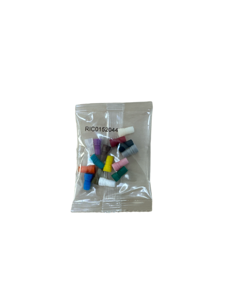 SEKO Kit 15 stuks verschillende kleuren venturi dopjes voor de juiste dosering