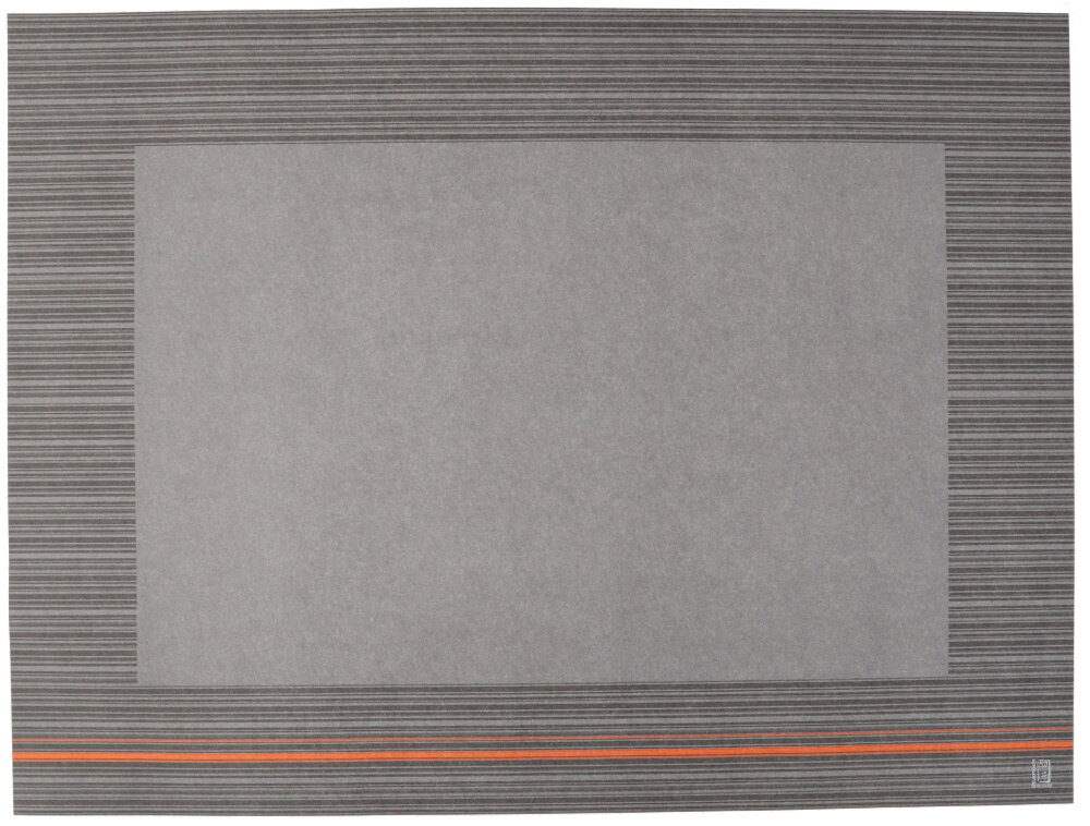Placemat LIMA Black Orange 4x250st.