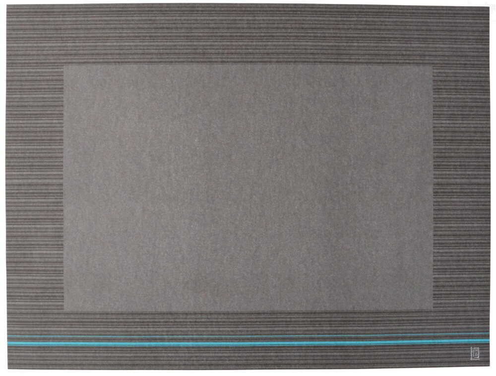 Placemat LIMA Black TURQUOISE 4x250st.