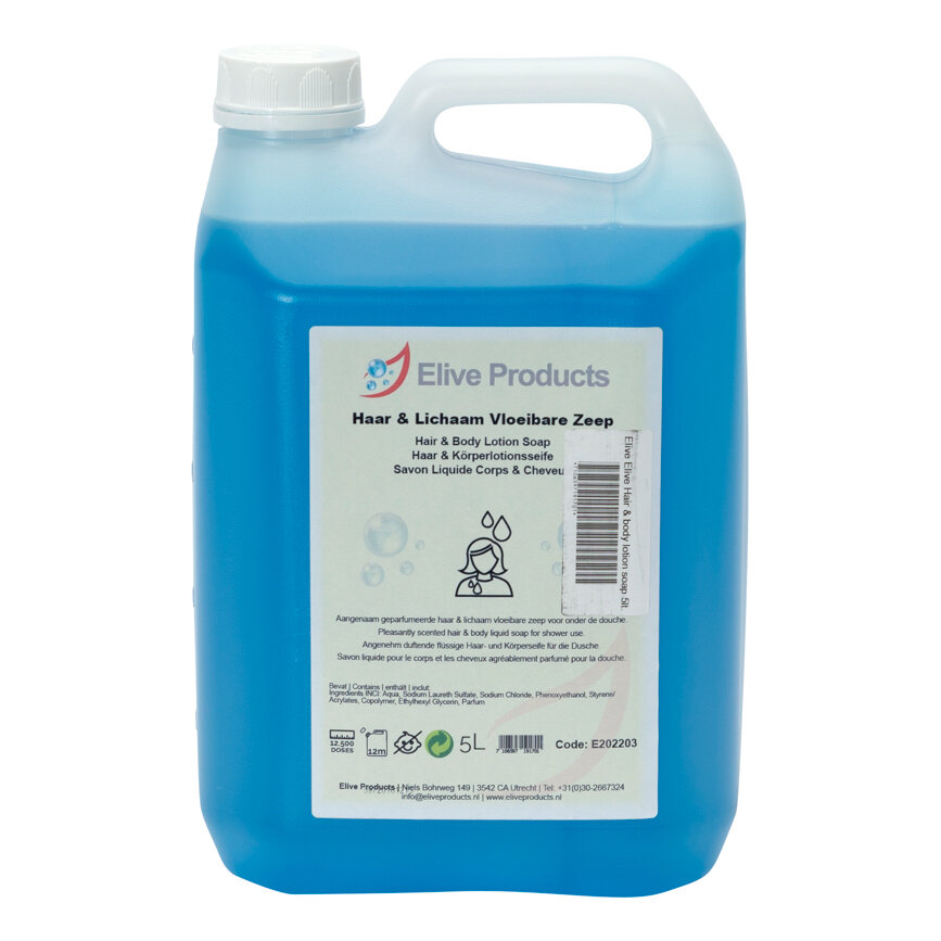 Elive Hair &amp; Body Lotionzeep 5L