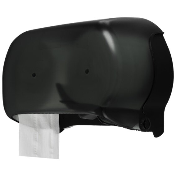 EDGE dispenser Twin Coreless(zonder koker), Zwart