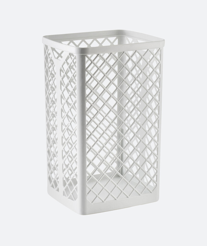 Elive line 2, Cestino open afvalbak 35 Ltr Wit
