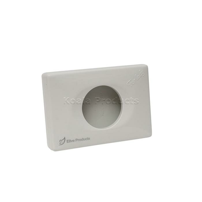 Hygiene plasticzakjes dispenser wit
