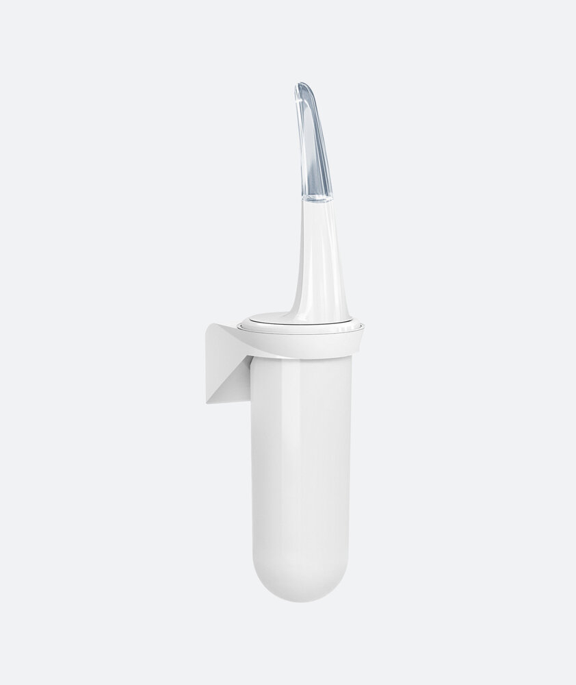 Delux toiletborstel wit