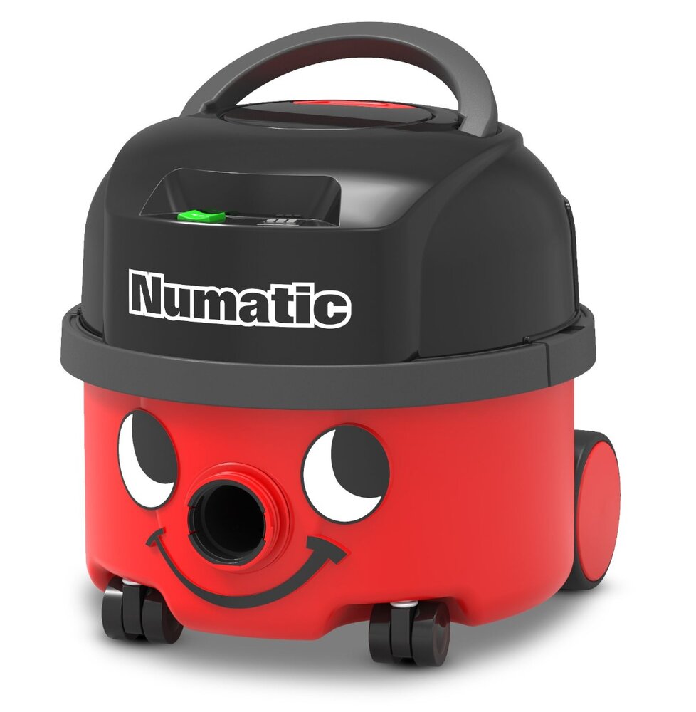 Numatic Batterijstofzuiger NBV190-NX rood met kit AA29E
