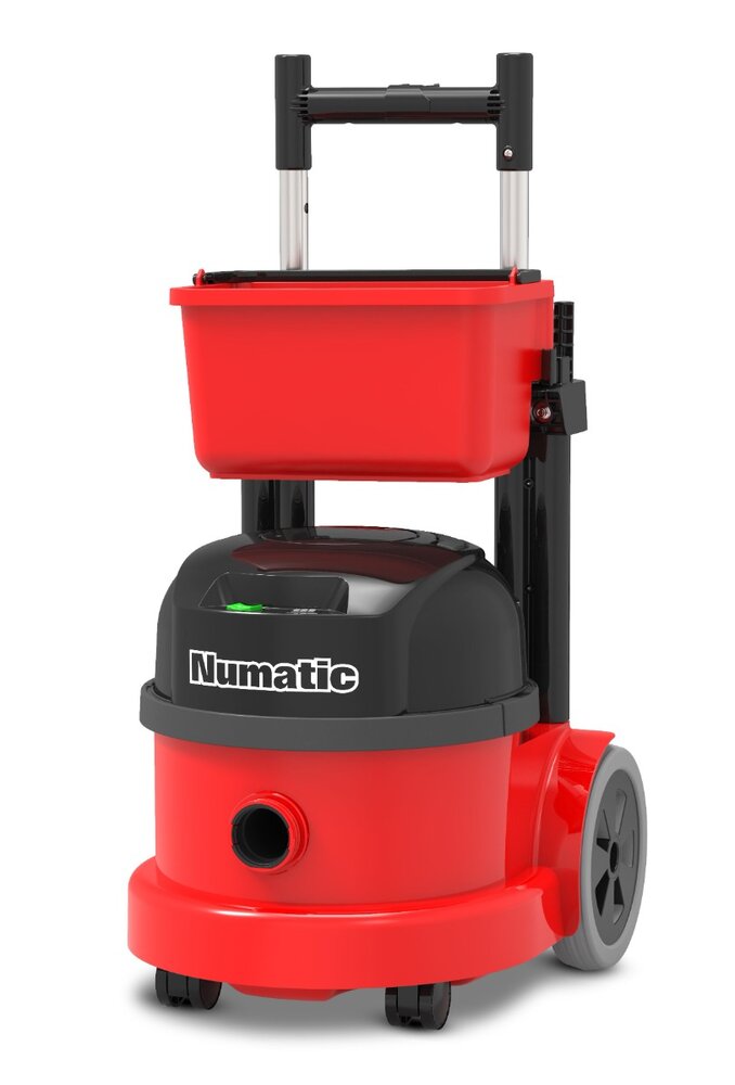 Numatic Batterijstofzuiger PBT230-NX rood met kit AA29E