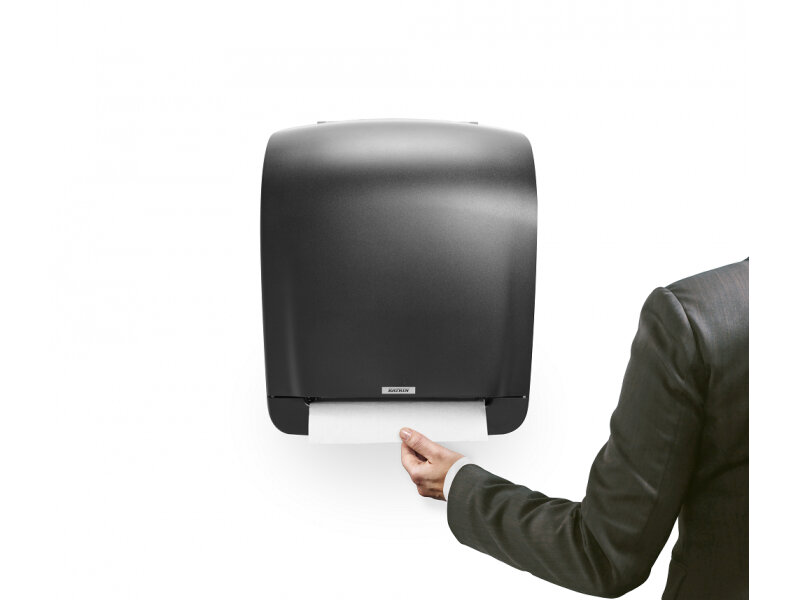 Katrin M2 inclusieve systeem handdoekdispenser zwart