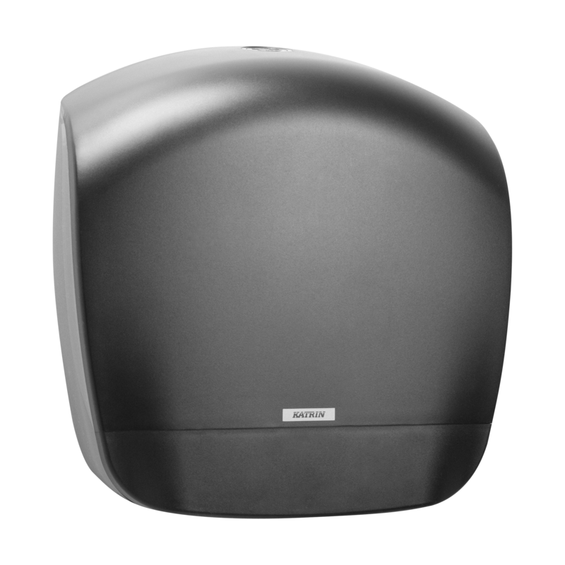 Katrin inclusive Gigant S toiletpapier dispenser Zwart