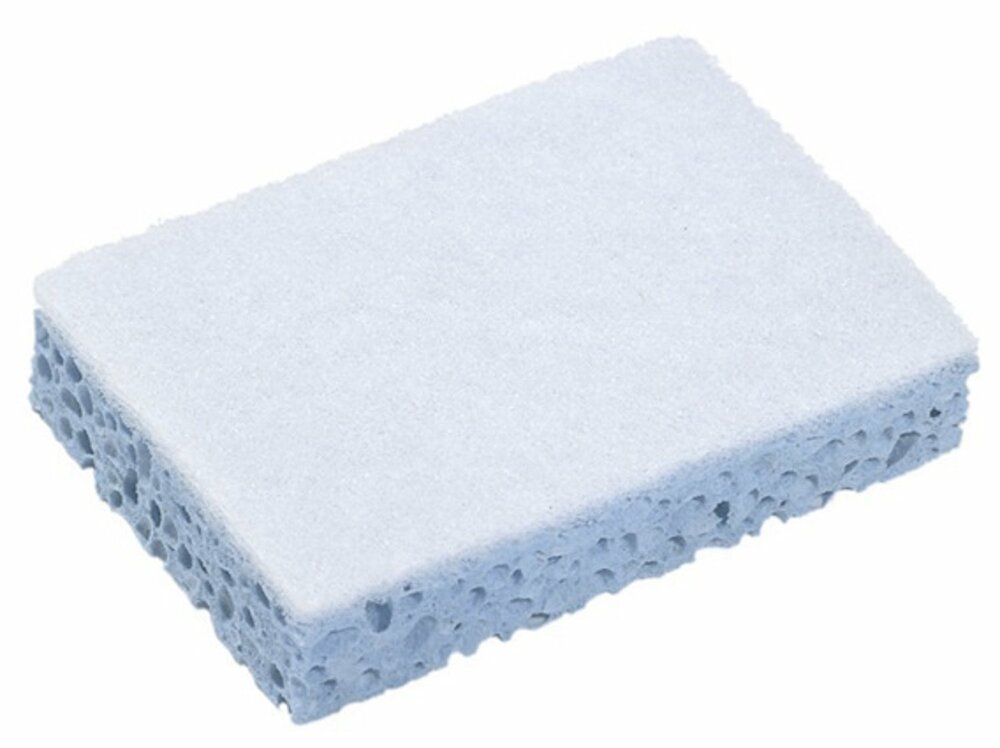 Sponrex 31 schuurspons blauw / Wit pak a 1x10stuks