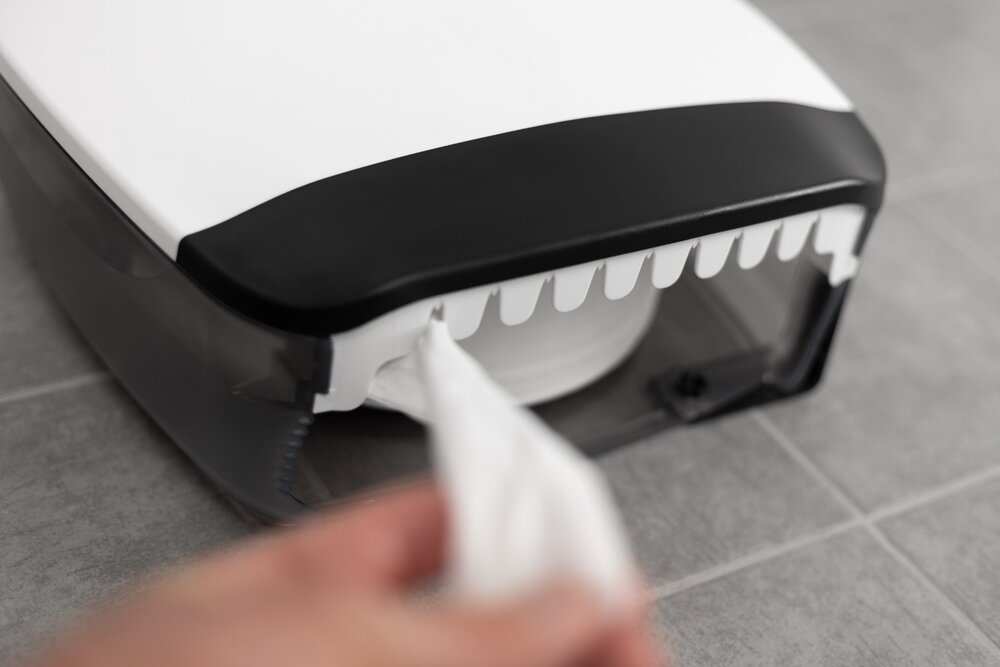 Katrin inclusive Gigant L toiletpapier dispenser Wit