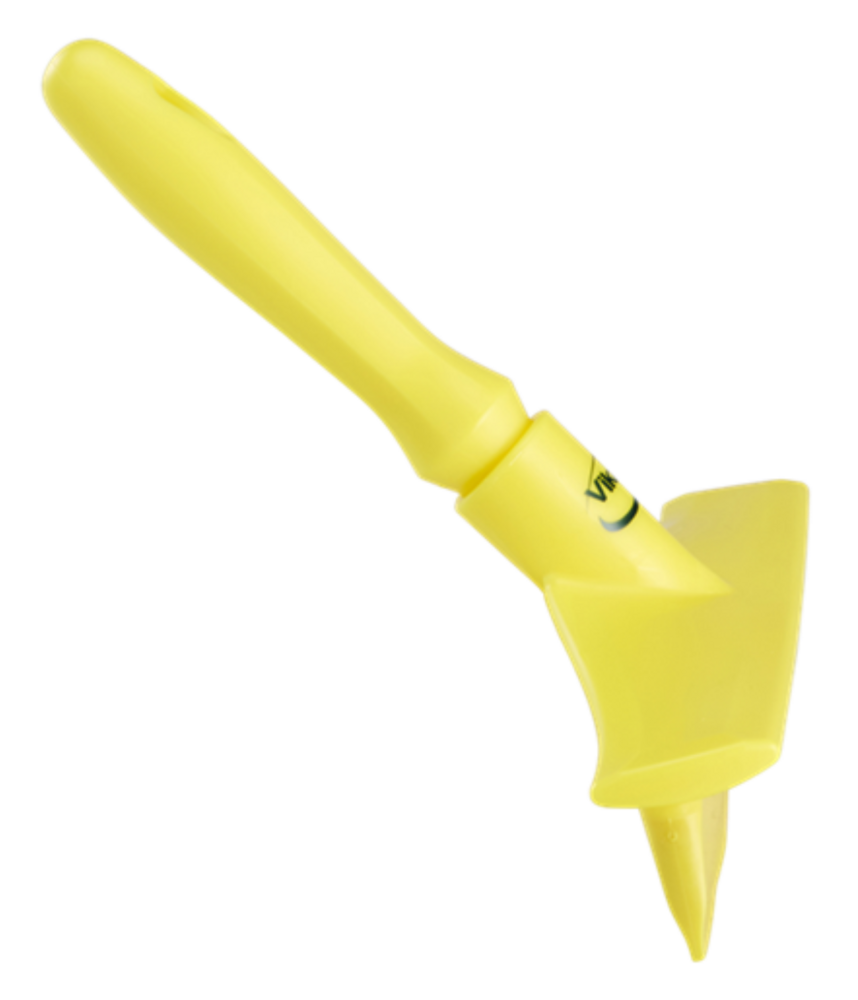 Vikan Ultra Hygi&euml;nische handtrekker Geel met Mini Handvat 245 mm