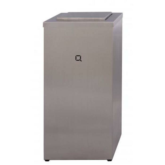 Qbic-line afvalbak gesloten 30 liter