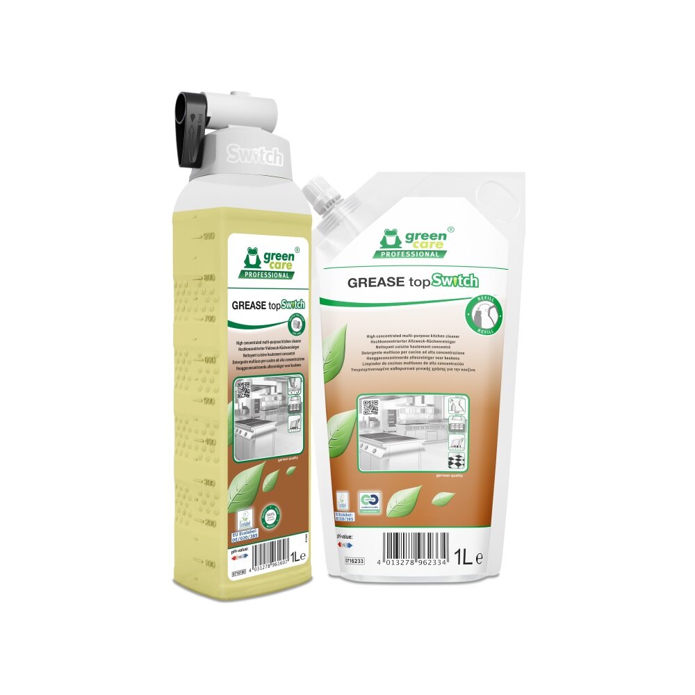 Green Care GREASE topSwitch 1lt. NAVUL VERPAKKING BAG