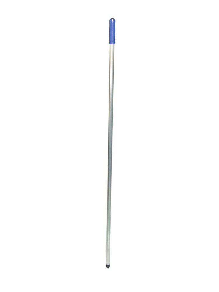 Aluminium steel diam. 23,5mm met schroefdraad 145cm blauw