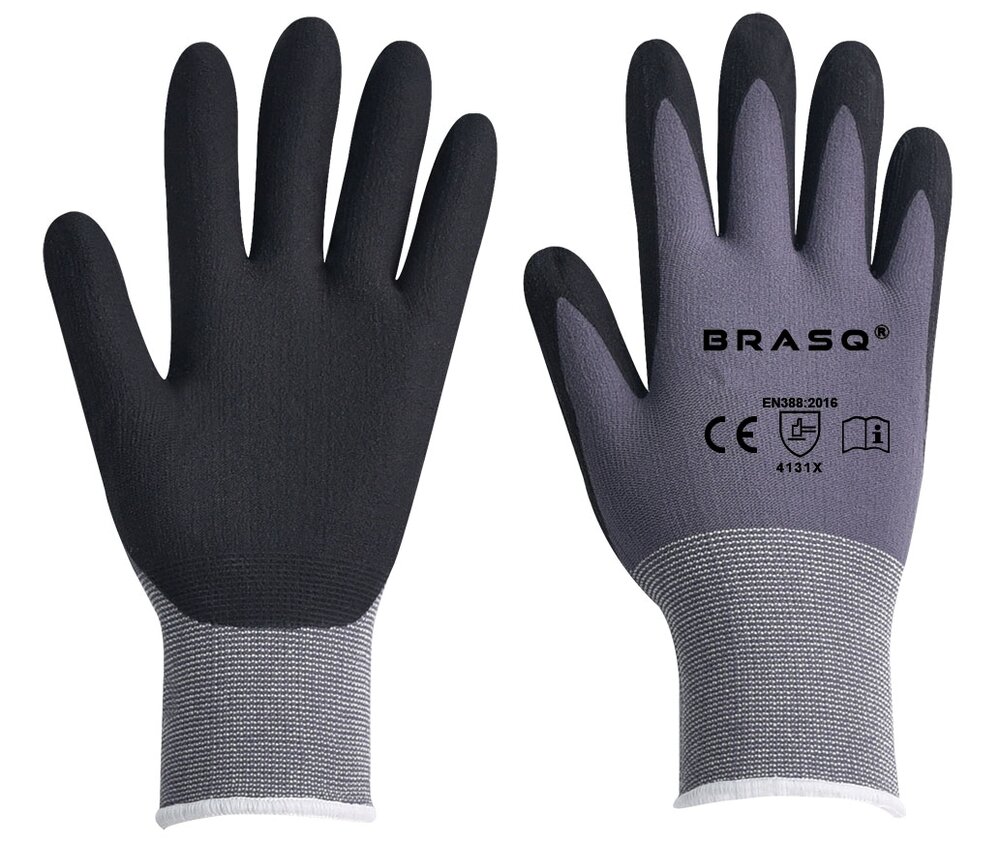 Nylon handschoen met NFT coating-11- XXL