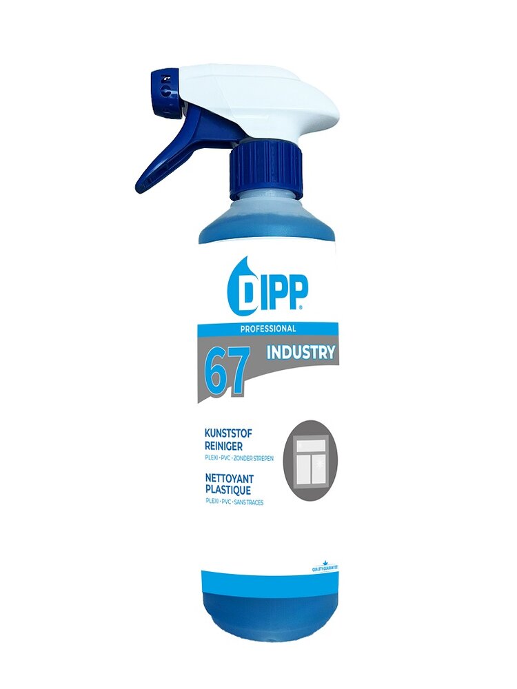 Dipp 67 Industriele Kunststof Reiniger 500ml SPRAY