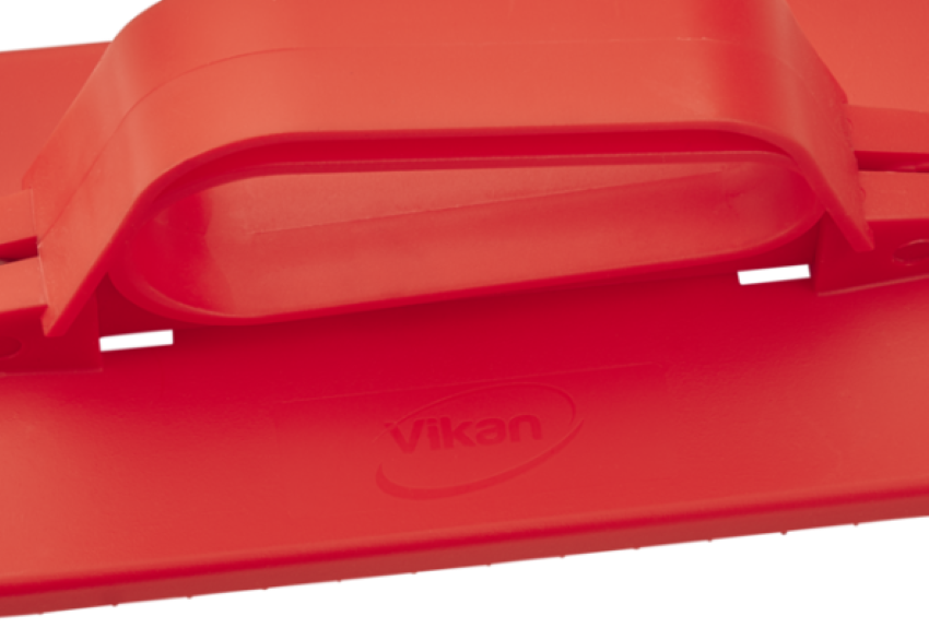 Vikan Handmodel Padhouder Rood &ndash; Voor Grondige Reiniging van Wanden, Werkbladen en Apparatuur