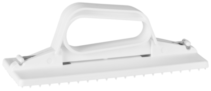 Vikan Handmodel Padhouder Wit &ndash; Voor Grondige Reiniging van Wanden, Werkbladen en Apparatuur