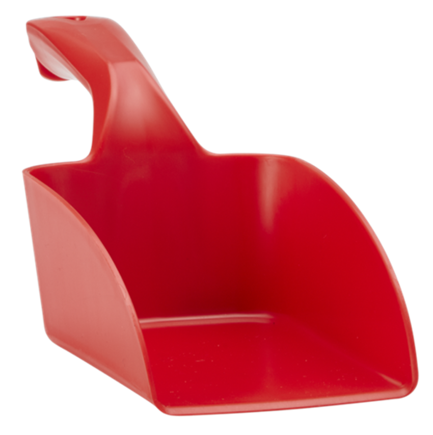 Vikan Hygi&euml;ne Handschep  Rood &ndash; 1 Liter