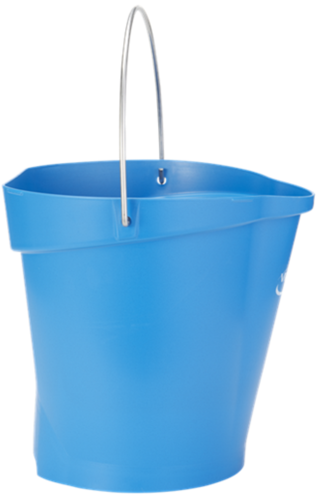 Vikan Emmer 12L Blauw &ndash; Metaaldetecteerbaar, Hygi&euml;nisch en Gebruiksvriendelijk