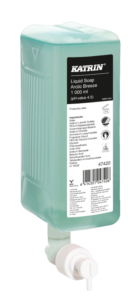 Katrin Handzeep Arctic Breeze 6x1000 ML