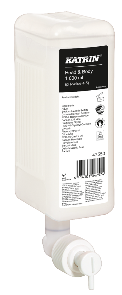 Katrin Head &amp; Body 6x1000 ML