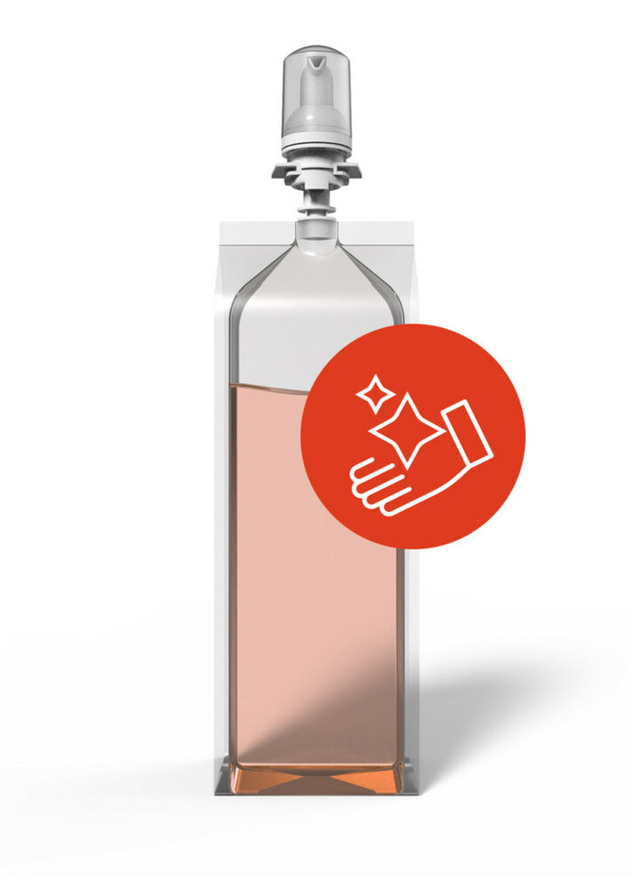 Gel handalcohol 70% hand Hygi&euml;ne (refill voor druk fooom dispenser)