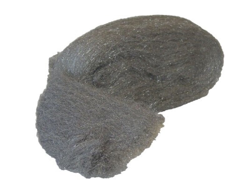 Staalwol in koker 200 gram, grofte nr: 000 (FIJN)