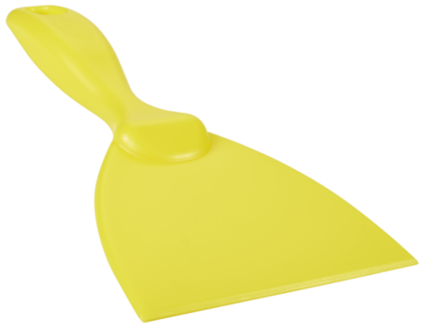 Vikan Ergonomische Handschraper Breed 10,2cm Geel &ndash; Voor Hygi&euml;nisch en Effici&euml;nt Reinigen