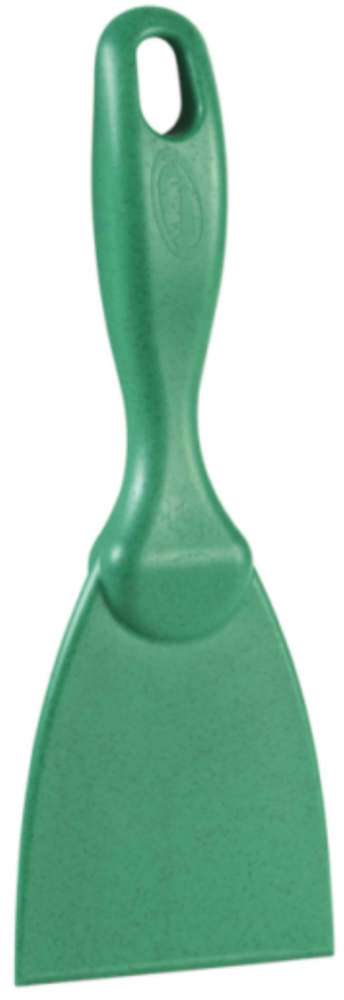 Vikan Metaaldetecteerbare Handschraper 7,5cm Groen &ndash; Smal &amp; Ergonomisch | Voor Hardnekkig Vuil