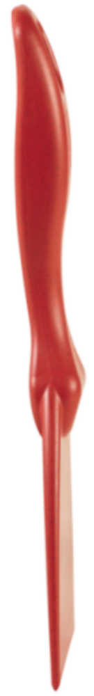Vikan Metaaldetecteerbare Handschraper 7,5cm Rood &ndash; Smal &amp; Ergonomisch | Voor Hardnekkig Vuil