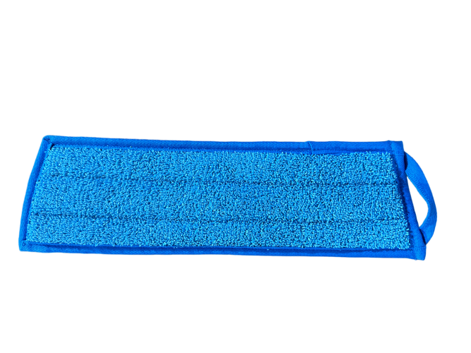 Elive Products Microvezel velcro vlakmop 40 cm, blauw