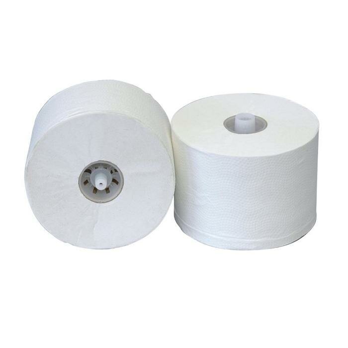 Satino Premium Tissue hoogwit, met small insurd dop 2 lagen