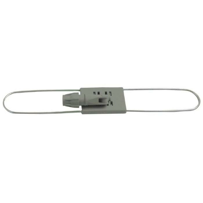 Zwabberhouder 60cm kunststof grijs met steelverbinding