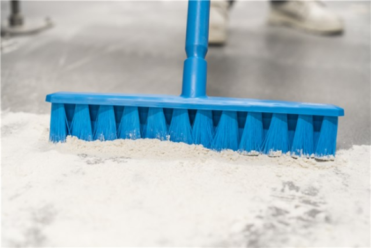 Vikan UST Bezem Blauw Zacht 40 cm
